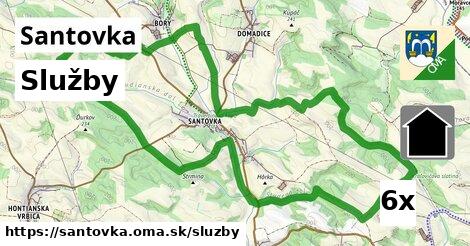 služby v Santovka