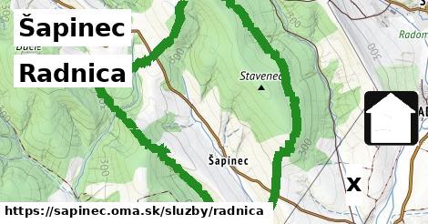 Radnica, Šapinec