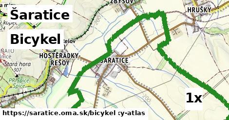 bicykel v Šaratice