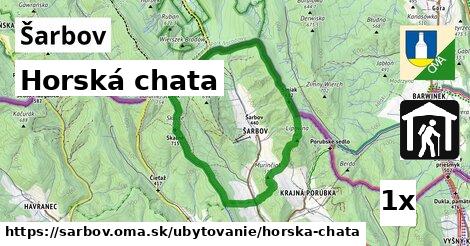 Horská chata, Šarbov