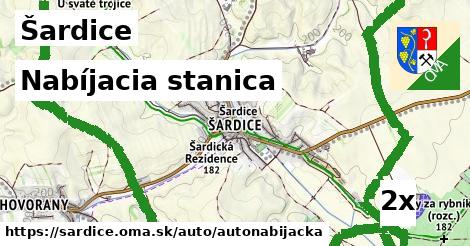 nabíjacia stanica v Šardice