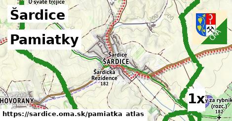 pamiatky v Šardice