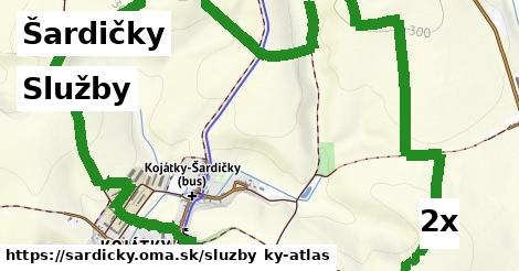 služby v Šardičky