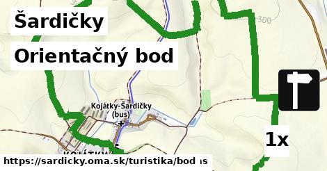 orientačný bod v Šardičky