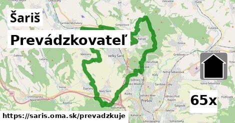 prevádzkovateľ v Šariš