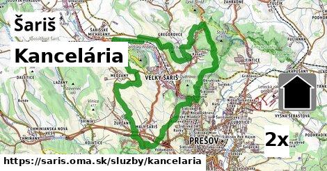 Kancelária, Šariš