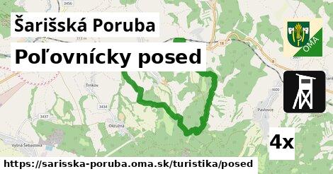 Poľovnícky posed, Šarišská Poruba