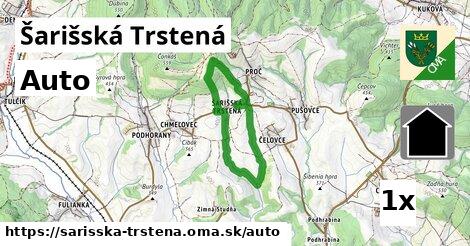 auto v Šarišská Trstená