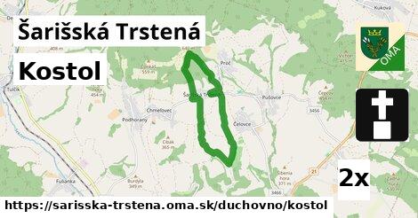 Kostol, Šarišská Trstená