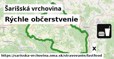 Všetky body v Šarišská vrchovina