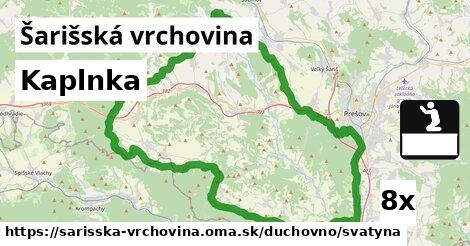 Kaplnka, Šarišská vrchovina