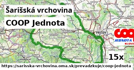 COOP Jednota, Šarišská vrchovina