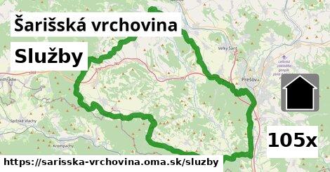 služby v Šarišská vrchovina