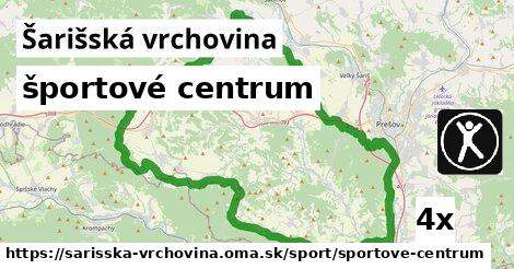 športové centrum, Šarišská vrchovina