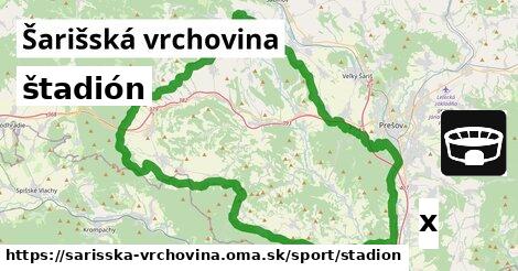 štadión, Šarišská vrchovina