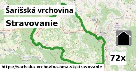 stravovanie v Šarišská vrchovina