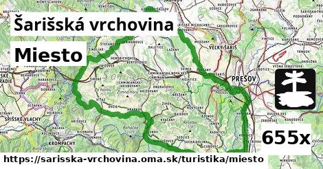 Miesto, Šarišská vrchovina