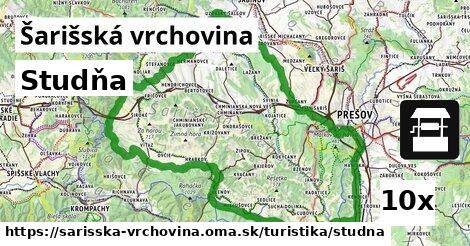 Studňa, Šarišská vrchovina