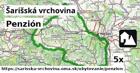 Penzión, Šarišská vrchovina