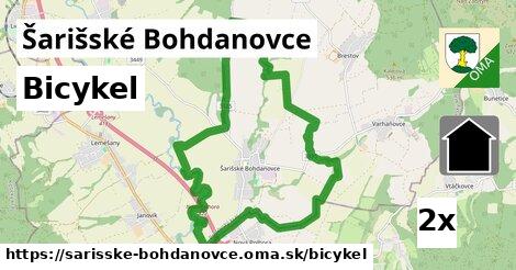 bicykel v Šarišské Bohdanovce