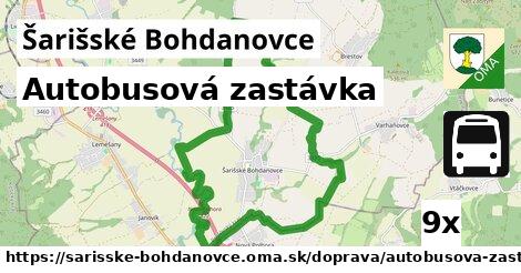 Autobusová zastávka, Šarišské Bohdanovce