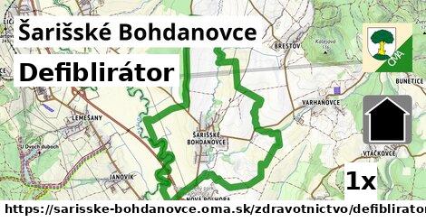 defiblirátor v Šarišské Bohdanovce