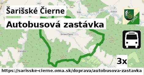 Autobusová zastávka, Šarišské Čierne