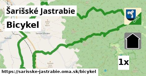 bicykel v Šarišské Jastrabie