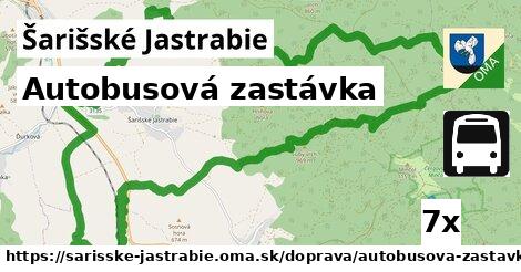 Autobusová zastávka, Šarišské Jastrabie