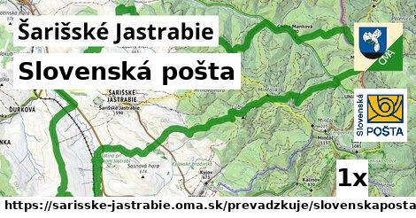 Slovenská pošta, Šarišské Jastrabie