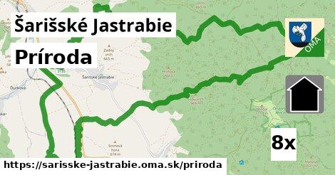 príroda v Šarišské Jastrabie