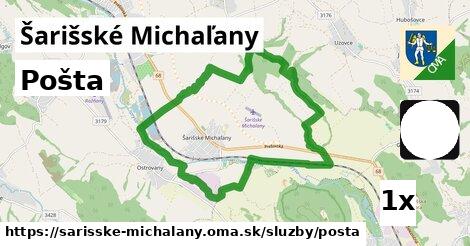 Pošta, Šarišské Michaľany