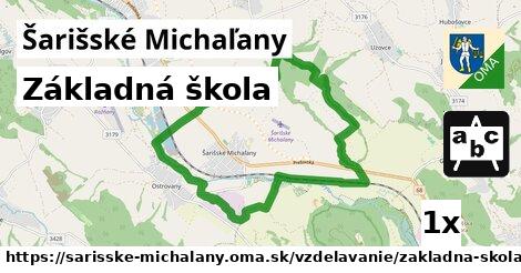 Základná škola, Šarišské Michaľany