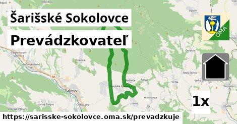 prevádzkovateľ v Šarišské Sokolovce