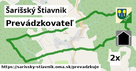 prevádzkovateľ v Šarišský Štiavnik