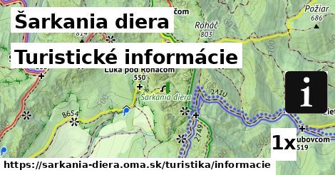 Turistické informácie, Šarkania diera