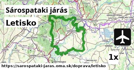 Letisko, Sárospataki járás