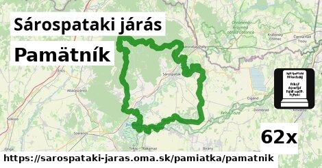 Pamätník, Sárospataki járás