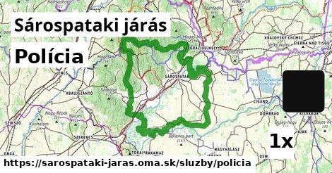 Polícia, Sárospataki járás