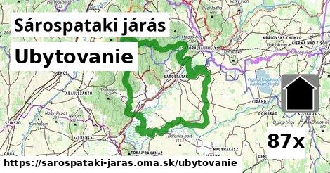 ubytovanie v Sárospataki járás