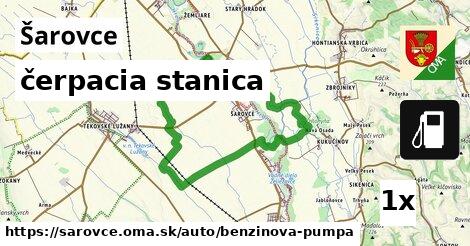 čerpacia stanica, Šarovce