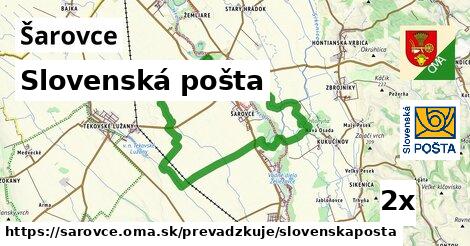 Slovenská pošta, Šarovce