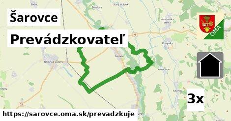 prevádzkovateľ v Šarovce