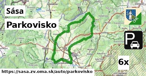 Parkovisko, Sása, okres ZV