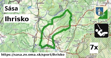 Ihrisko, Sása, okres ZV