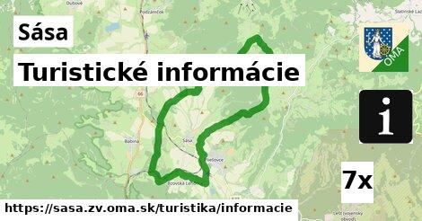 turistické informácie v Sása, okres ZV