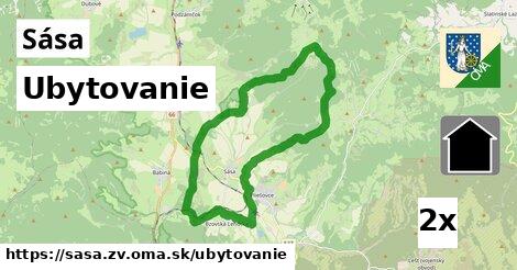 ubytovanie v Sása, okres ZV