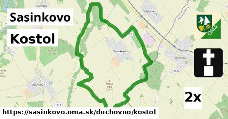 Kostol, Sasinkovo