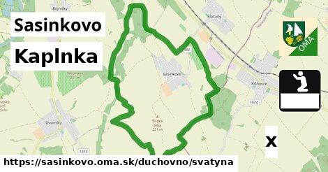 Kaplnka, Sasinkovo