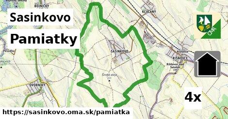 pamiatky v Sasinkovo